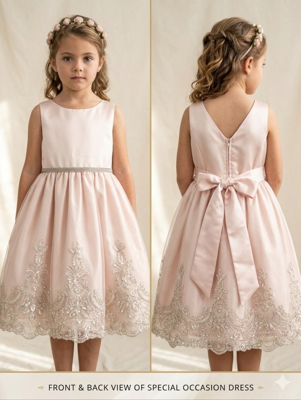 NWT Sweet Kids, Inc. Classic Formal Dress Girls Size 6X